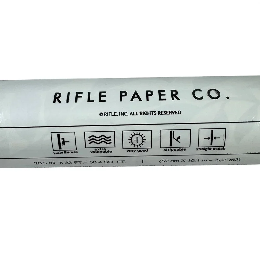 Rifle Paper Co Willowberry Sage 1+ Roll Wallpaper Pattern RF7465 Wall Decor USA
